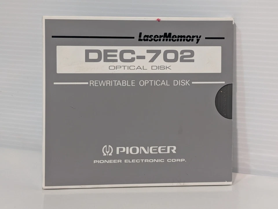 Lote de Asstd. Discos graváveis, memória óptica laser Pioneer DEC-702, Philips, GE - Imagem 3 de 4