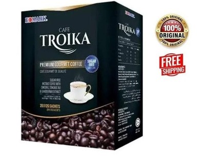 EDMARK CAFE TROIKA Coffee For Men Power Boost Stamina Strong Energy - Sugar Free