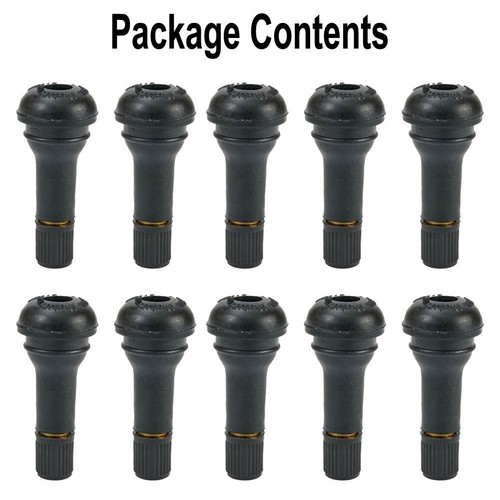 Valve Stems Tool SET Exterior Accessory 10Pcs TR413 Snap In Type Tubeless Tyre - Picture 4 of 15