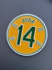 Unopened Vida Blue Oakland A's Retro Lapel Pin - Green Yellow #14 Baseball Pin 