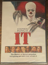 NEW SEALED Stephen King's It DVD Movie John Ritter Harry Anderson N9828