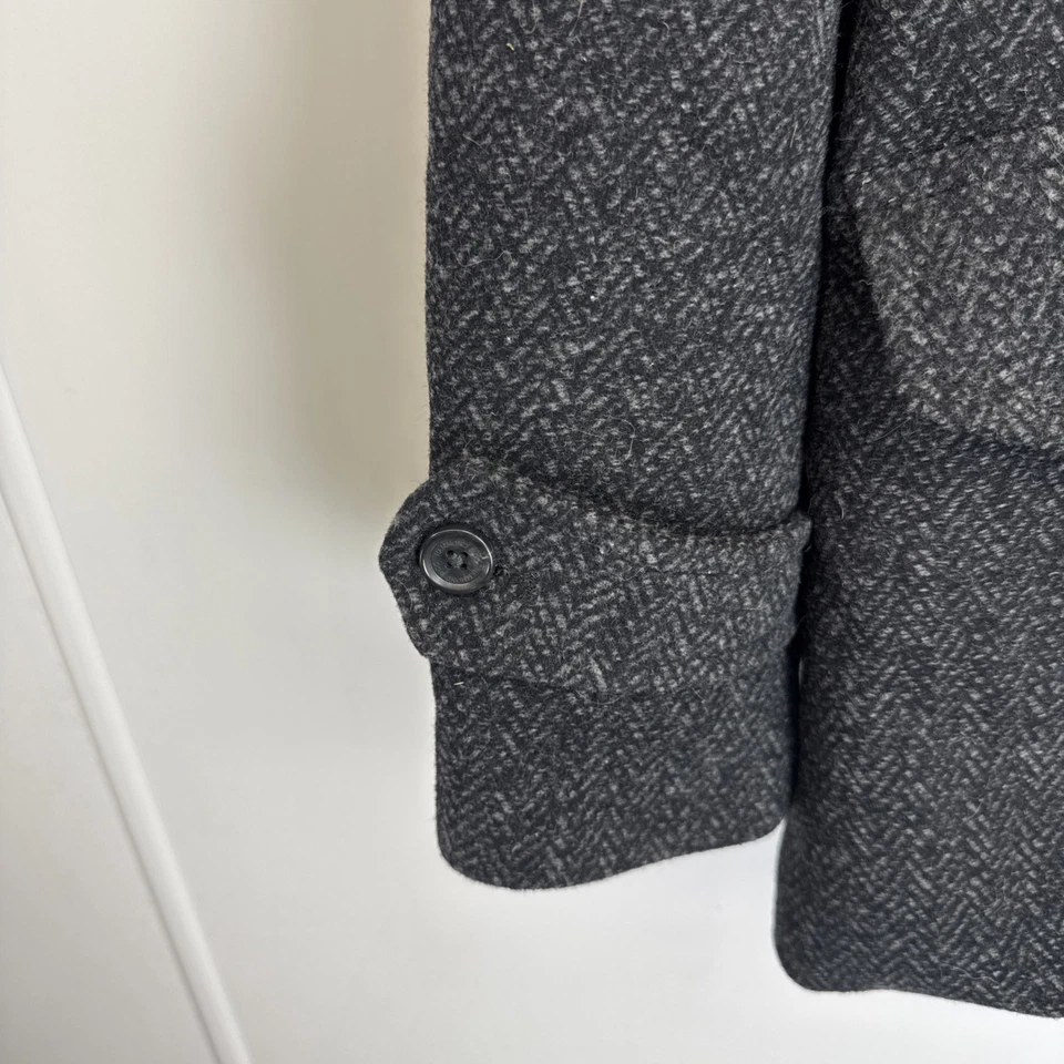 Chaqueta de invierno Hammond And Co mezcla de lana abotonada para hombre talla Uk XL Foto 2 de 4