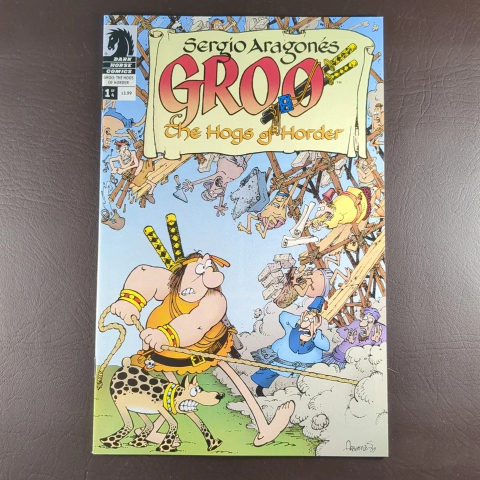 Lote de cómics Sergio Aragonés Groo Hell on Earth #1 & Hogs of the Horder # 1 3 4 - 4 Foto 4 de 4
