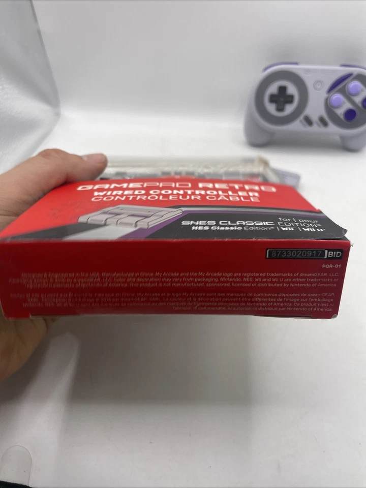 My Arcade GamePad Classic Wired Controller for NES Classic Edition & SNES Lot - Image 3 of 4
