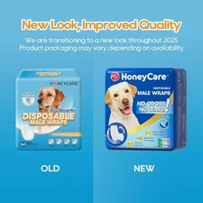 50 Pack Waist Disposable Dog Diapers Male Wraps Belly Bands Pet Soft All Sizes ✅