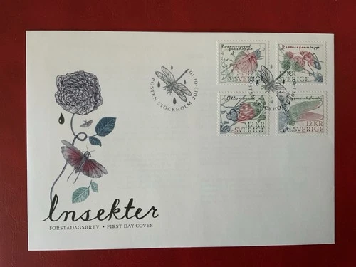 Sweden 2013 #2701 Insects - FDC