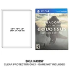 Protector For Shadow of the Colossus PS4 Special Edition