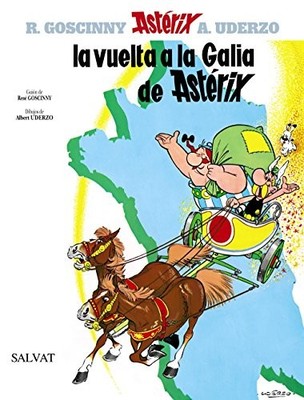 LA VUELTA A LA GALIA DE ASTERIX (CASTELLANO - A PARTIR DE By Albert Uderzo VG