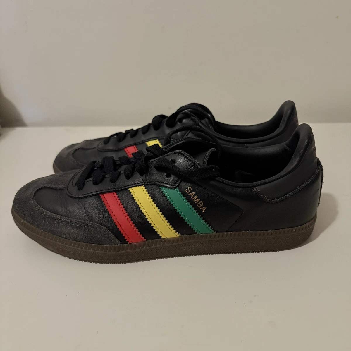adidas gazelle silver green womens adidas Originals Samba OG x Bob Marley 'Jamaica' - KI8571