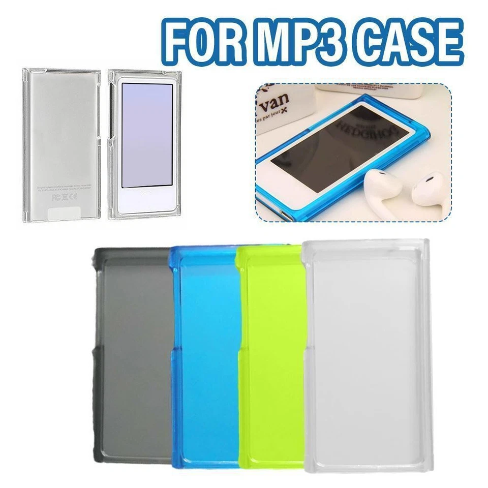 Clear Glossy TPU Gel Case For Apple iPod Nano 7th Sh Generation Cover A1K3 T8T9 - Image 2 of 4