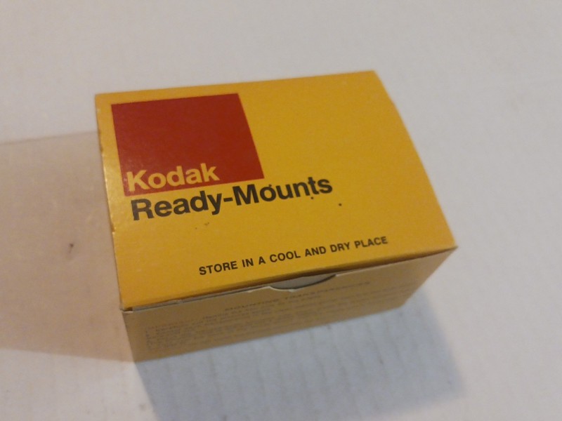 Vintage Kodak Ready-Mounts 135m Size Film 2x2  Open Box - 100ct.