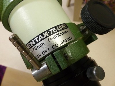 Pentax APO 75EDHF Refraktor Teleskop mit Band Top Zustand Japan Kostenloser...