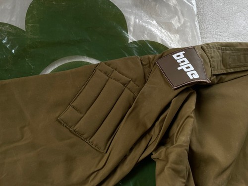 Vintage Dead Stock A BATHING APE 90s Military Oils Cotton Jacket - Picture 17 of 19