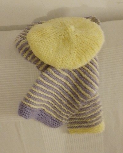 Basque cap with scarf - Picture 4 of 6