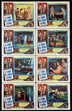 YANK IN INDO-CHINA Original Movie Lobby Card Poster Set First Indochina War