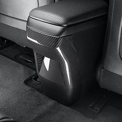 Carbon Fiber ABS Rear AC Air Vent Outlet Frame Cover Trim For 2022-2025 Kia EV6 - Picture 4 of 6