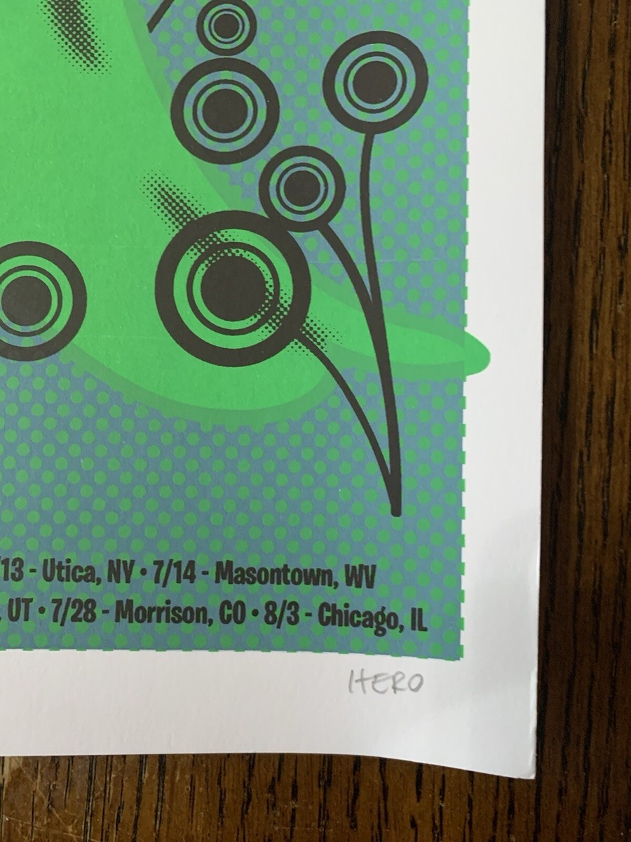 RARE 2006 MOE. SUMMER TOUR CONCERT SCREEN PRINT POSTER LE #/600