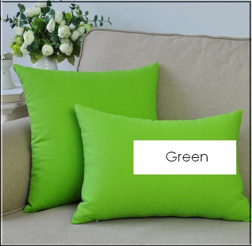 100% Cotton Cushion Cover Plain Assorted Colors 38cm x 38cm - Picture 15 of 23