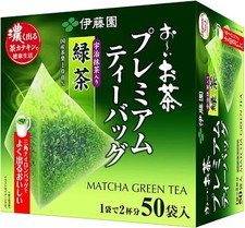 ITO EN Oi Ocha Premium Tea Bag Green Tea with Uji Matcha 1.8g x 50 bags Japan