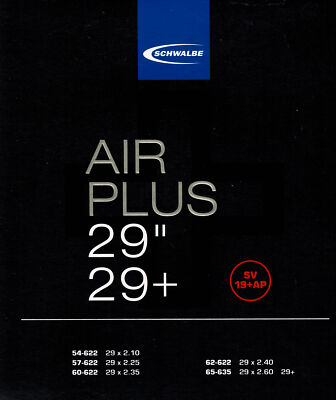 Schwalbe Schlauch SV19+AP 29 Zoll Plus (54/65-622) Air Plus