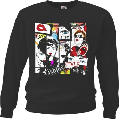 Sweatshirt FASHION STYLE FASHION LOVE BEAUTY PEOPLE NYC CLOTHING GIRL NEW YORK