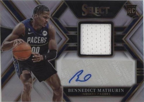 Benedict Mathurin 2022-23 Panini Select Concourse Rookie Blue