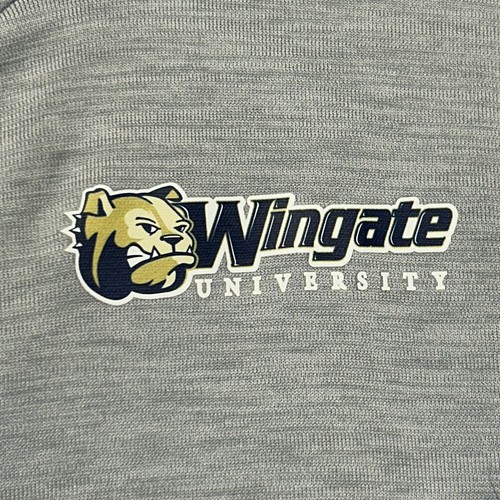 Wingate Bulldogs Nike Lightweight Hoodie Men's Small/XS Heather Gray Pullover - 第 3/11 張圖片