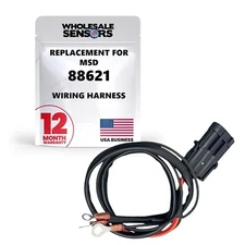 Replacement for MSD Ignition 88621 3-Pin Harness for Rotor Distributors