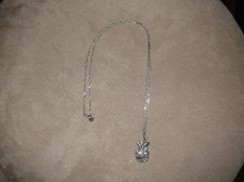 Ladies Necklace with Rose Pendant