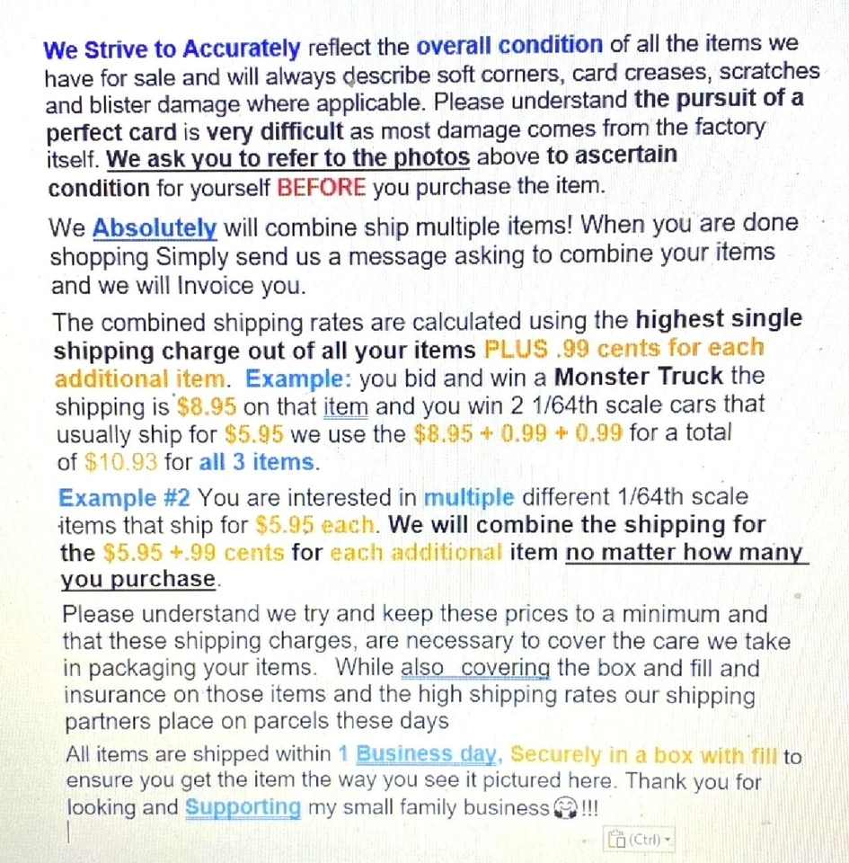 Vintage 1979 Matchbox Walt Disney Minnie Mouse Lincoln #4 Diecast Car Un Punched - Image 3 of 3