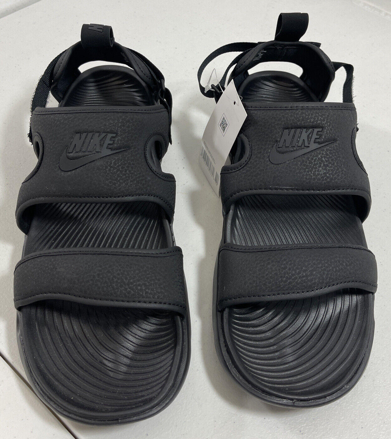 Para Nike owaysis Deporte Sandalias CK9283-001 Comfort Caminar Negro Talla 11 |