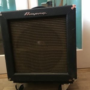 Vintage 1966 Ampeg Portaflex Fliptop B15 Nf Amplificador Combo De