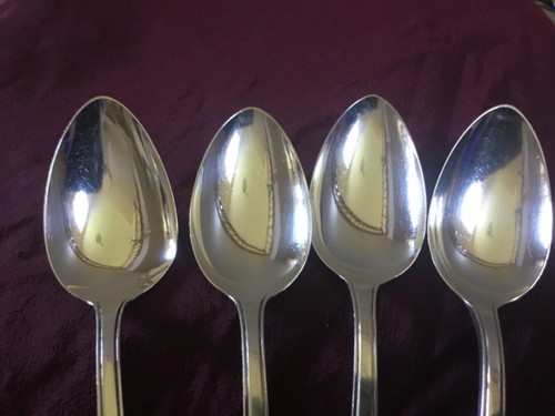 Alvin Chippendale-New: Teaspoon set of 4, 5-7/8”, 82 grams no mono VGC - Picture 10 of 13