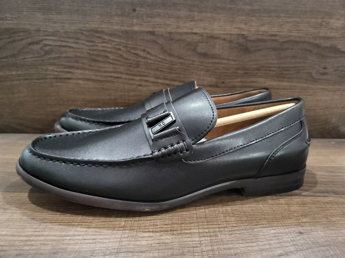 Kenneth Cole Reaction Men s Crespo 2.0 Belt Loafers Black 7.5 New