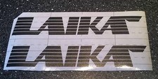 Laika Motorhome Decals 200mm x 32.5mm