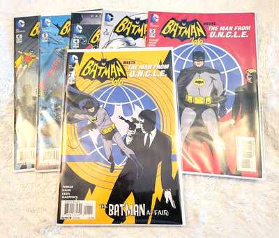 BATMAN 66' MEETS THE MAN FROM U.N.C.L.E. #1-6 COMPLETE LIMITED SERIES - DC/2016