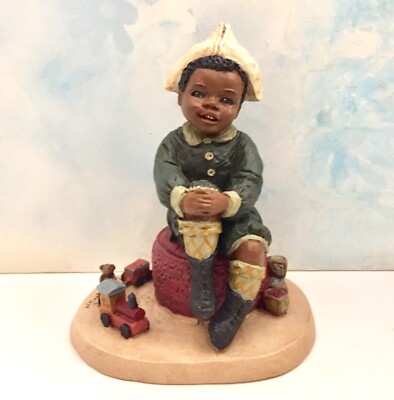 New Miss Martha Originals JOHN with his trains, All God's Children  1514 NIB