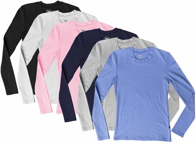 white long sleeve shirt for under scrubs