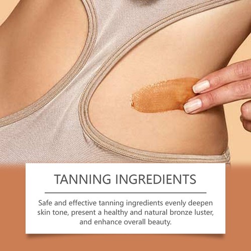Premium-Intensive Dark Tanning Luxe Gel Cream for Sunbeds &Outdoor Sun-50g - Picture 6 of 12