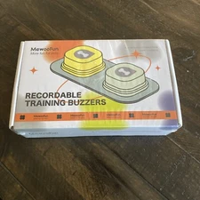 MewooFun Pet Training Communication Toys Starter Recordable Talking Buttons NEW