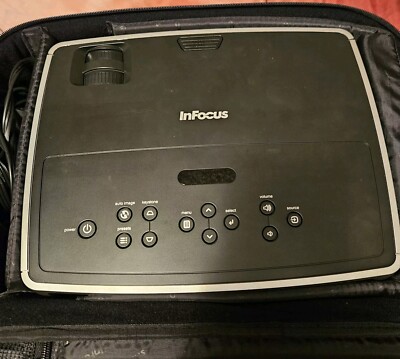 InFocus Work Big IN24+ Ep W240  Projector complete w Case, Power Cord