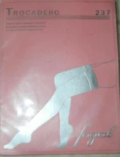 Fogal Trocadero Stockings Garter Stocking Color Blossom Size Medium 237 -07