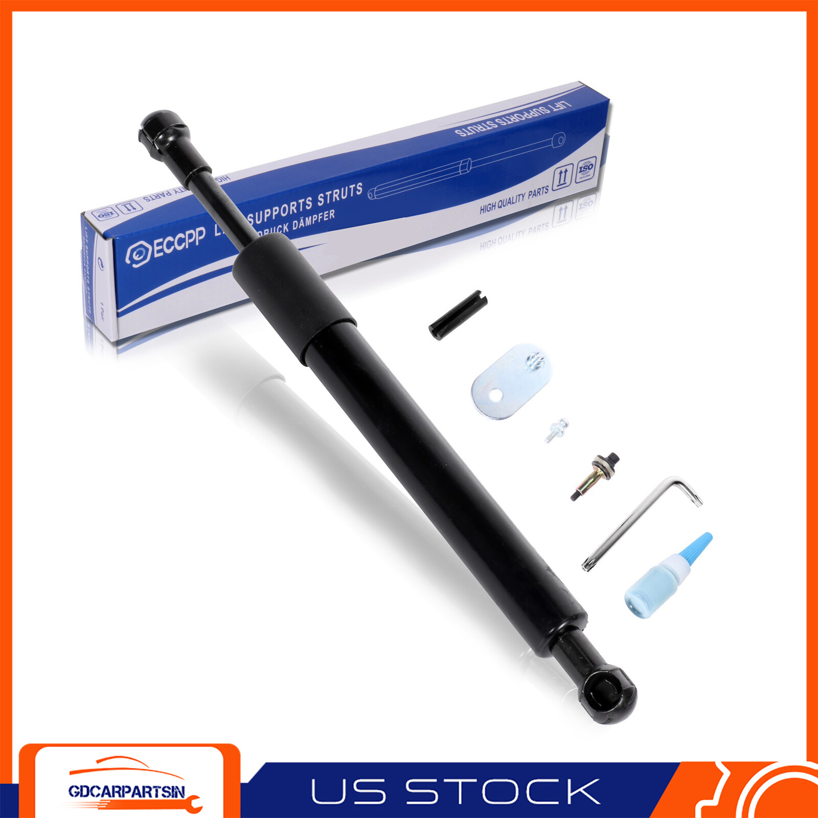 Tailgate Assist Struts For 2009-18 Dodge Ram 1500 2500 3500 DZ43301 Lift Support