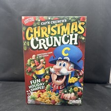 NEW 2024 Cap'n Crunch’s Christmas Holiday Christmas Cereal 11.7 oz 1BOX