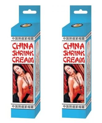 NASSTOYS CHINA SHRINK CREAM TIGHTENING CREAM BIG 1.5 OZ - PACK OF 2
