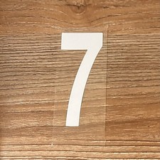 Single 3" Reflective Mailbox Number Sticker Decal Die Cut Vinyl Waterproof -  7  