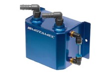 Motamec Alloy 1 litr Zbiornik oleju Aluminium Anodowany NIEBIESKI kolor