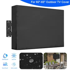 Outdoor TV Cover Fitted Waterproof Weatherproof Television Protector 60-65 inch