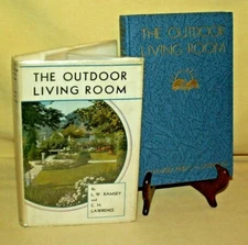 Outdoor Living Room L W Ramsey C H Lawrence HC/DJ 1932 MacMillan Color Plate
