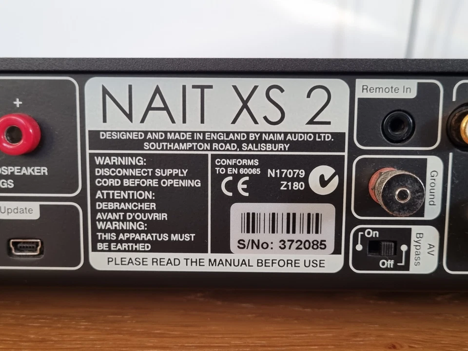naim Nait XS 2 (technisch und optisch einwandfrei, mit OVP und Zubehör) - Bild 3 von 4